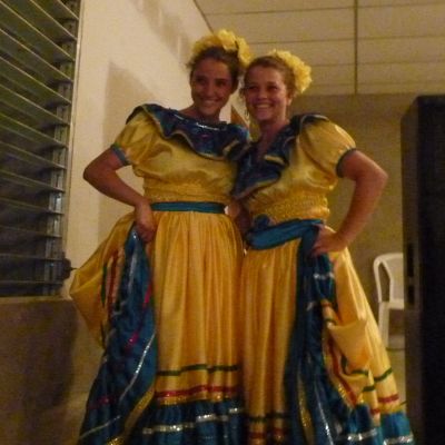 Anika and Sam wowed us with a folkloric dance