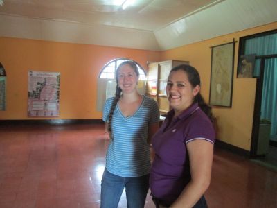 Emily with her Casa Materna supervisor