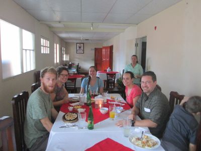 A delicious lunch and good conversation at El Olivo 