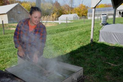 RV-Rachel at evaporator