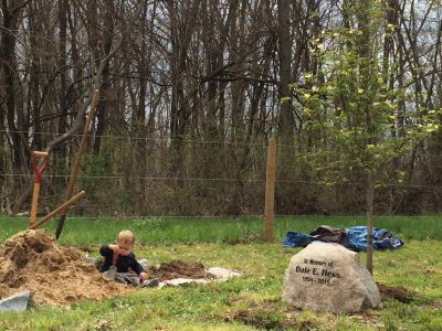 Elias at Dales burial