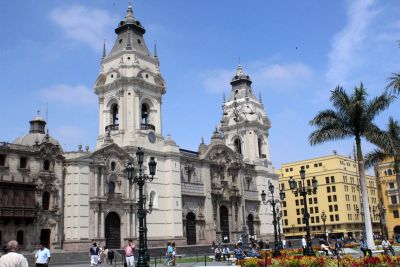 The Cathedral of Lima.