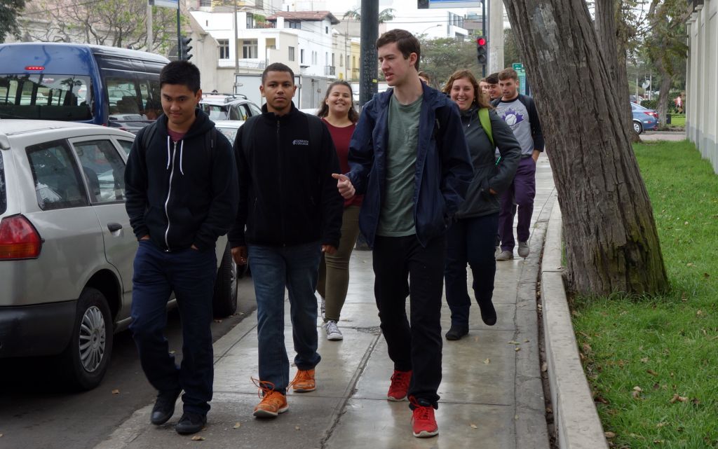 Part of the walk