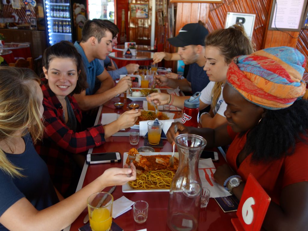 Lunch at Mamaine