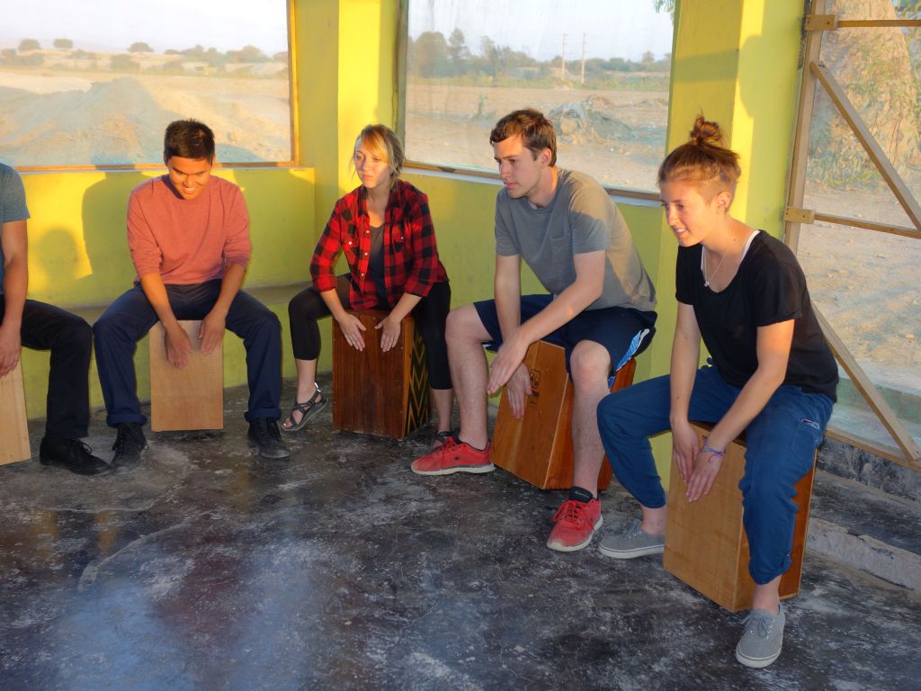 Camilo taught the group