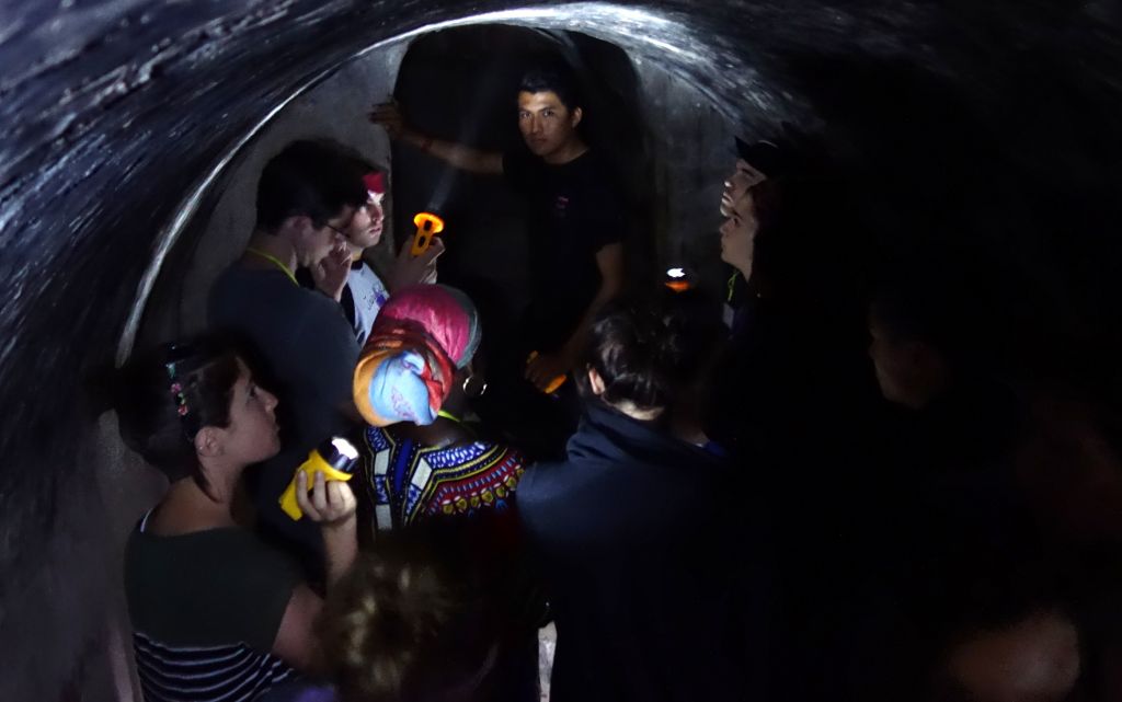 narrow tunnels