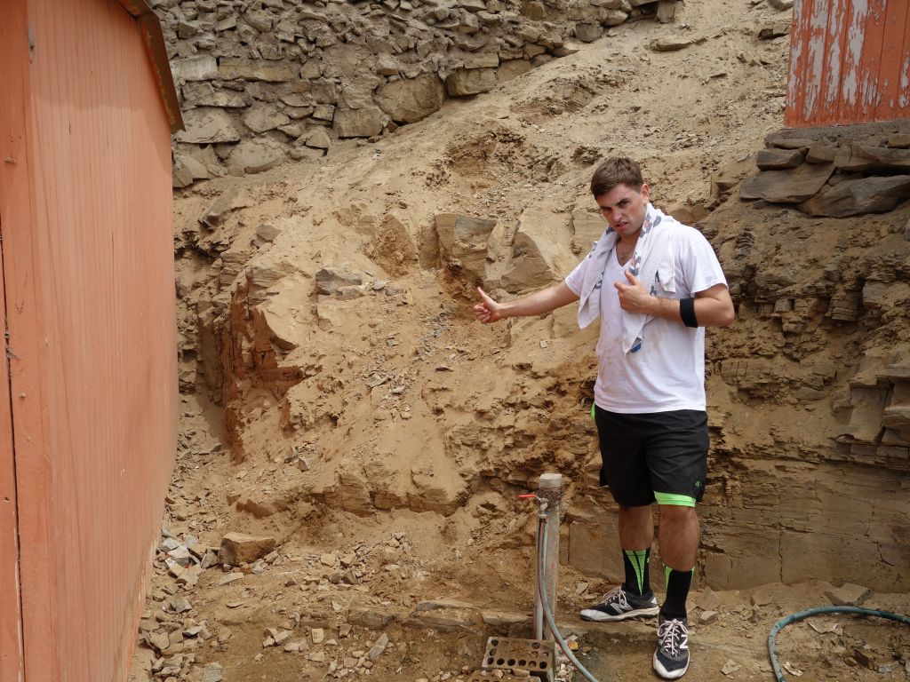 Brad shows how we purposely left some