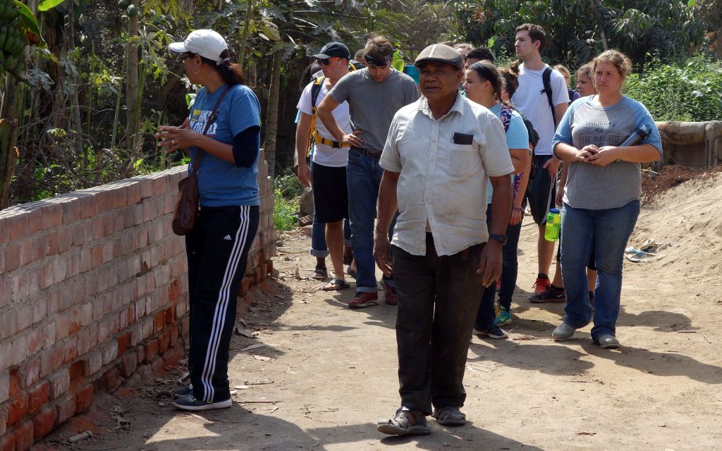 Uvaldo takes us for a walk