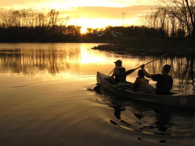 sunsetcanoe
